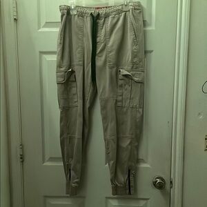 Arizona Jean Company Tan Cargo Pants with Relaxed Fit